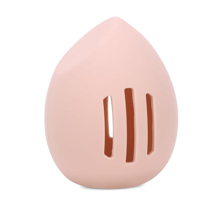 1 Pack- Pink Silicone Makeup Sponge Case